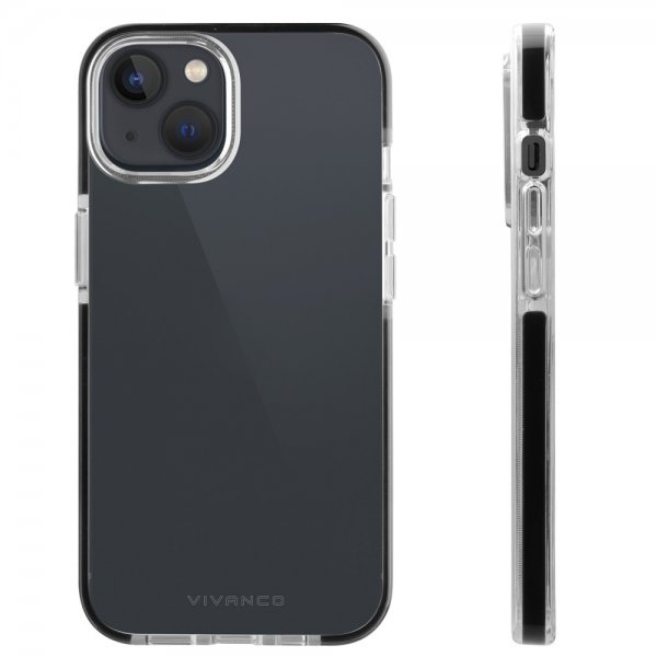 iPhone 14 Skal Rock Solid Svart Klar