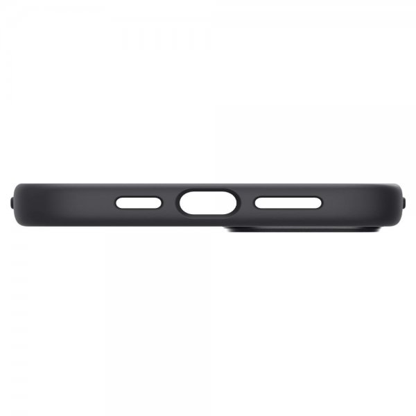 iPhone 14 Skal Silicone Fit MagFit Svart