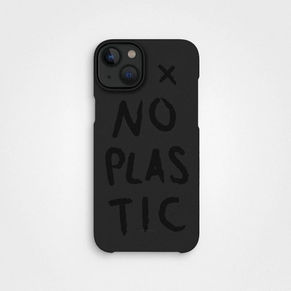 iPhone 14 Skal Växtbaserat No Plastic Charcoal Black