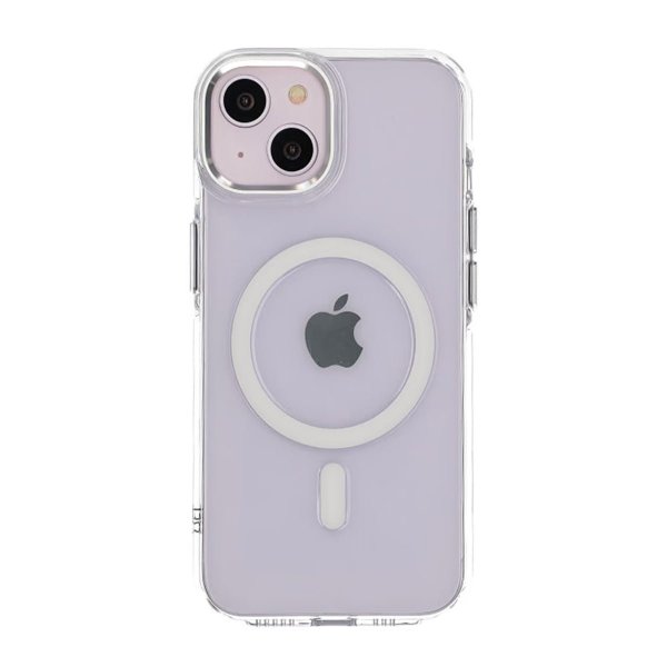 iPhone 13/iPhone 14 Skal TPU MagSafe Transparent