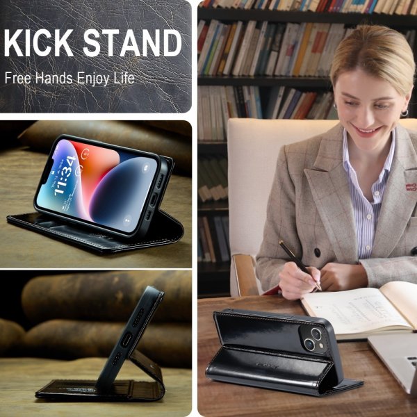 iPhone 15 Plus Fodral 003 Series Svart