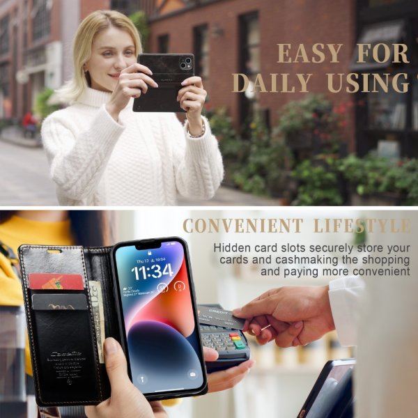 iPhone 15 Plus Fodral 003 Series Svart