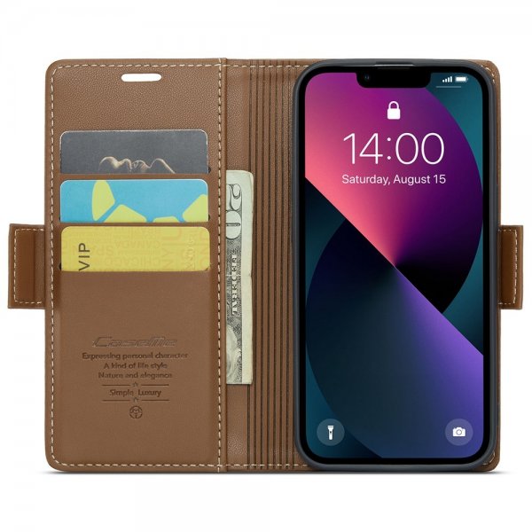 iPhone 15 Plus Fodral 023 Series Brun