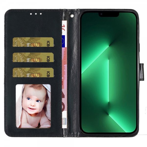 iPhone 15 Plus Fodral Glitter Svart