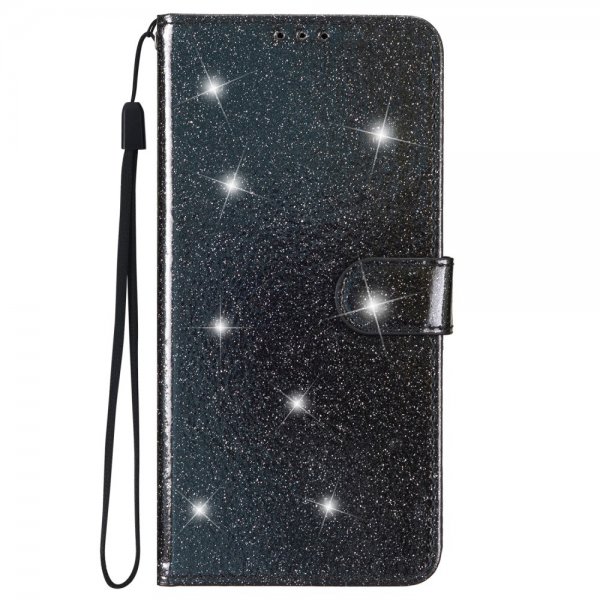 iPhone 15 Plus Fodral Glitter Svart