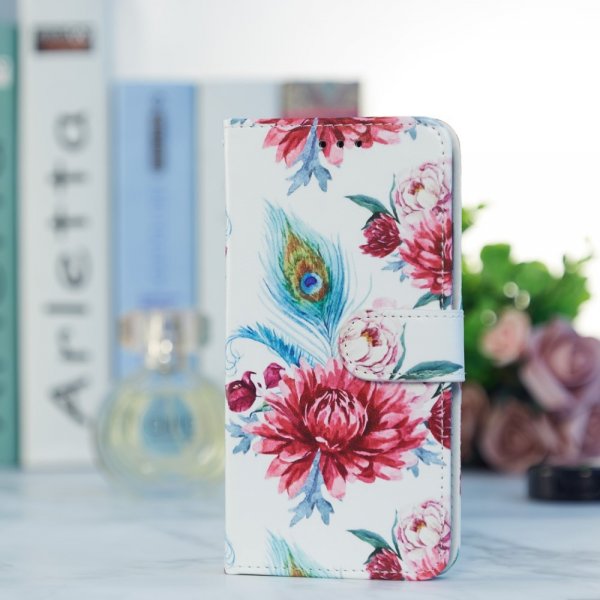 iPhone 15 Plus Fodral Motiv Röda Rosor
