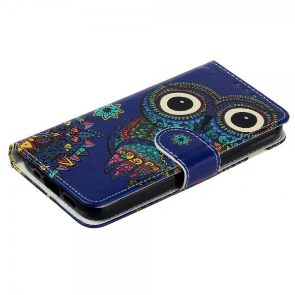 iPhone 15 Plus Fodral Motiv Uggla Mandala