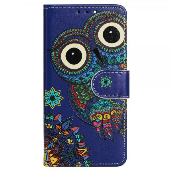 iPhone 15 Plus Fodral Motiv Uggla Mandala