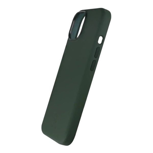 iPhone 15 Plus Skal Silikon Grön