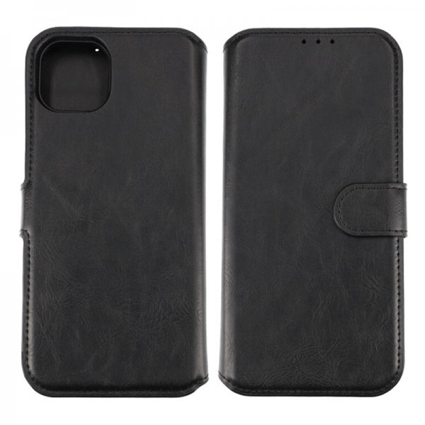 iPhone 15 Plus Fodral Magnetiskt Avtagbart Skal Svart