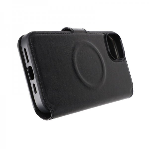 iPhone 15 Plus Fodral 4 Kortfack MagSafe Svart