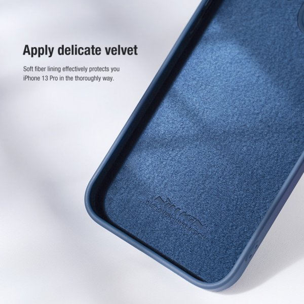 iPhone 15 Plus Skal CamShield Silky Blå