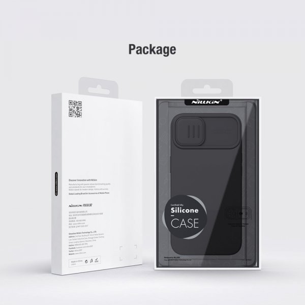iPhone 15 Plus Skal CamShield Silky Blå