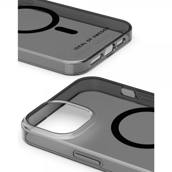 iPhone 15 Plus Skal Clear Case MagSafe Tinted Black