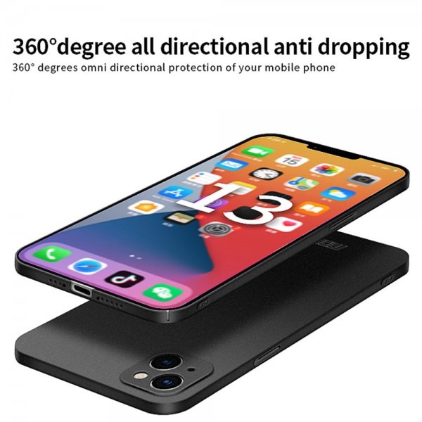 iPhone 15 Plus Skal Matte Shield Röd