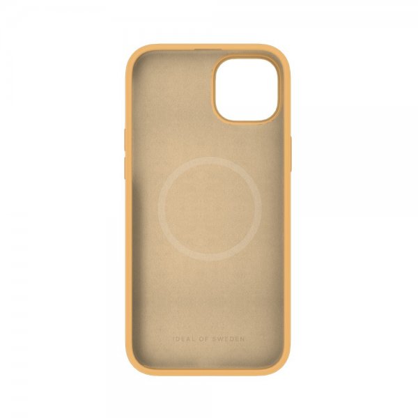 iPhone 15 Plus Skal Silicone Case MagSafe Apricot