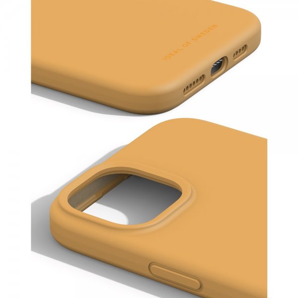 iPhone 15 Plus Skal Silicone Case MagSafe Apricot