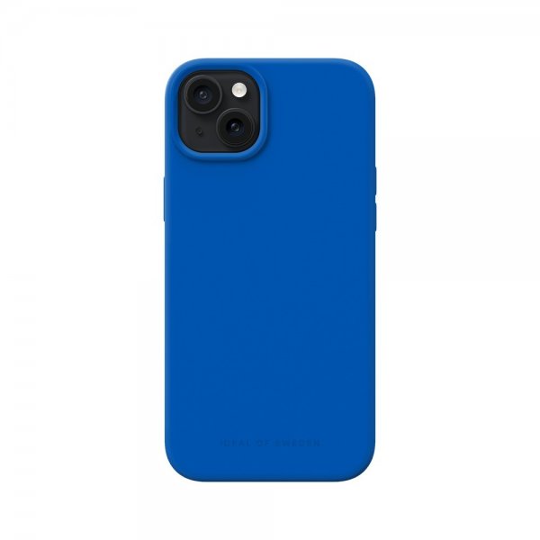 iPhone 15 Plus Skal Silicone Case MagSafe Cobalt Blue