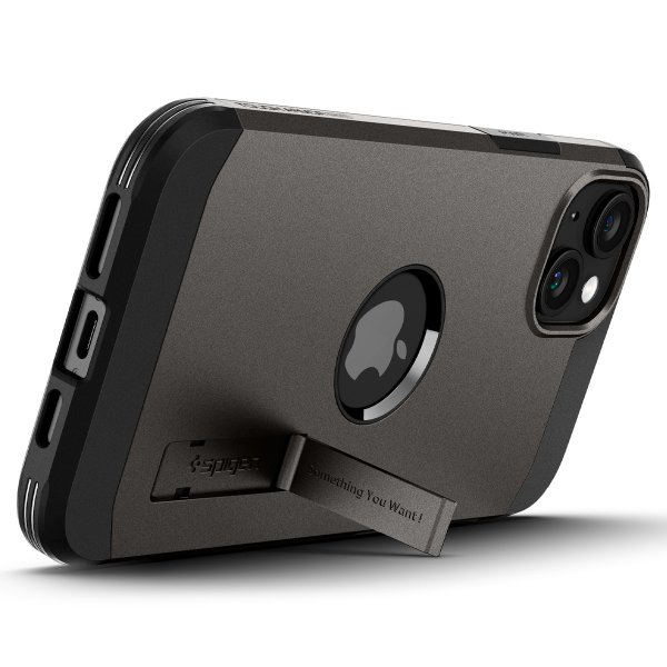 iPhone 15 Plus Skal Tough Armor MagFit Gunmetal