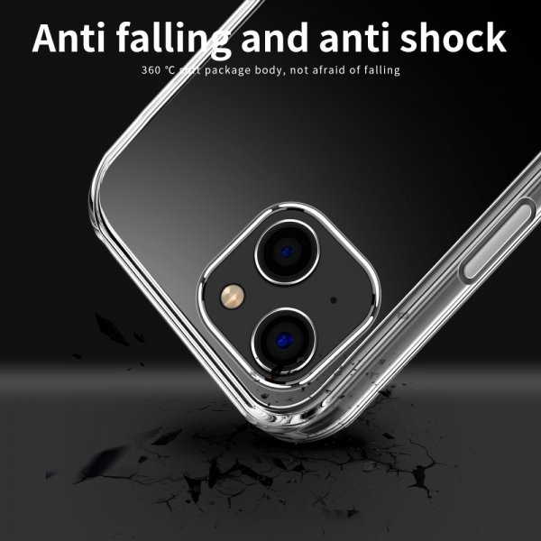 iPhone 15 Plus Skal Transparent TPU Klar