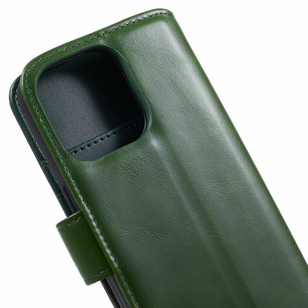 iPhone 15 Pro Fodral Essential Leather Juniper Green