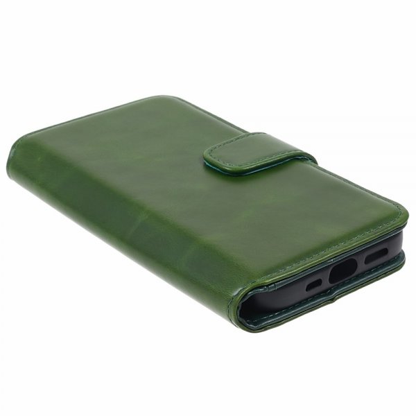 iPhone 15 Pro Fodral Essential Leather Juniper Green