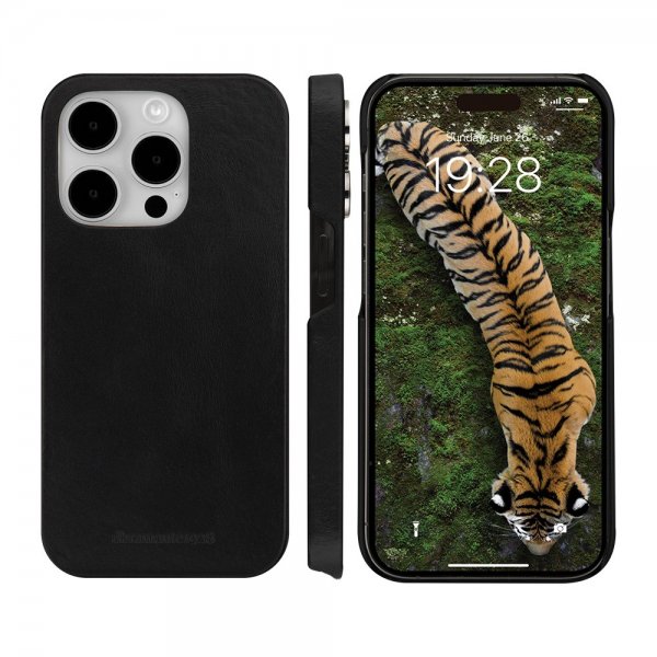 iPhone 15 Pro Fodral Lynge Svart