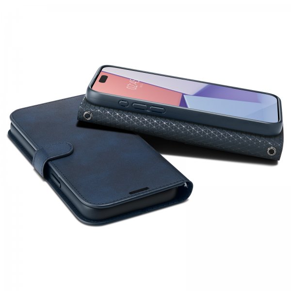iPhone 15 Pro Fodral Wallet S Pro Navy