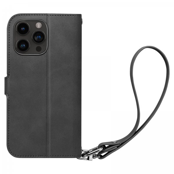 iPhone 15 Pro Fodral Wallet S Pro Svart