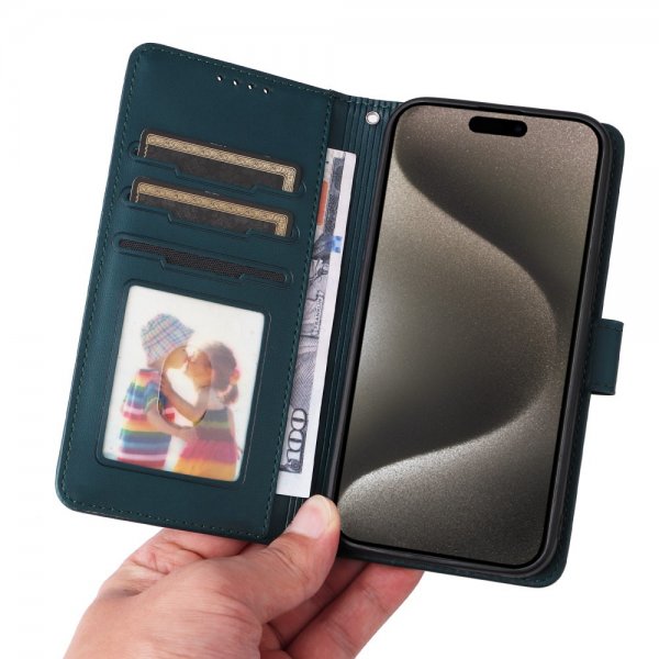 iPhone 15 Pro Max Fodral med Löstagbart Skal 005 Blå