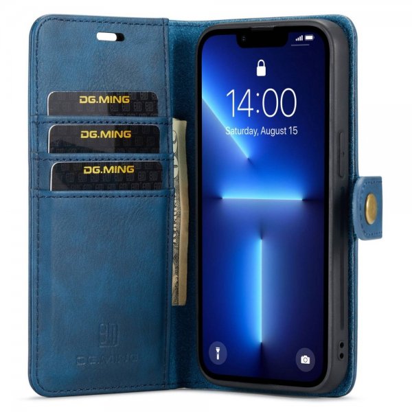 iPhone 15 Pro Max Fodral med Löstagbart Skal Blå