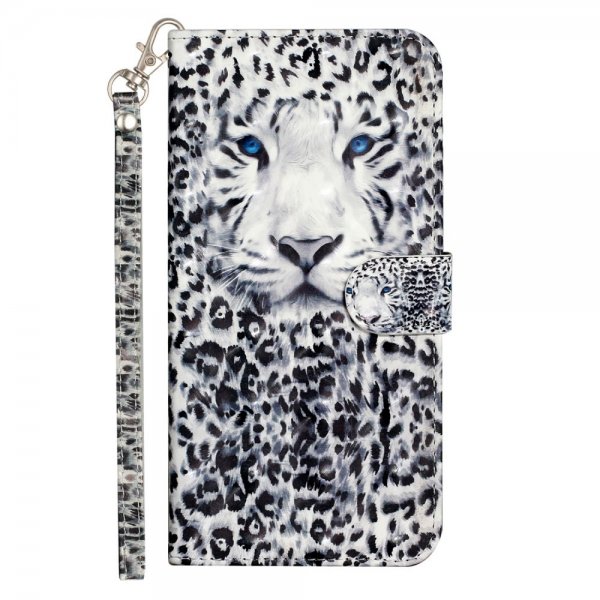 iPhone 15 Pro Max Fodral Motiv Vit Tiger