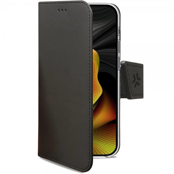 iPhone 15 Pro Max Fodral Wally Wallet Case Svart