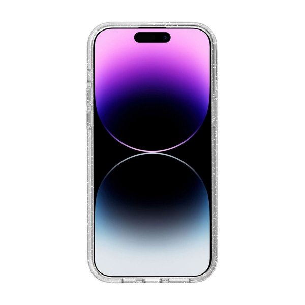 iPhone 15 Pro Max Skal Glitter MagSafe Transparent
