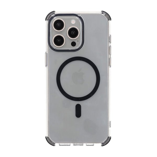 iPhone 15 Pro Max Skal Förstärkta Hörn Svart