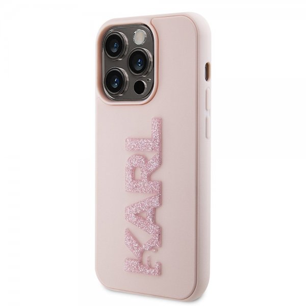 iPhone 15 Pro Max Skal 3D Rubber Karl Rosa