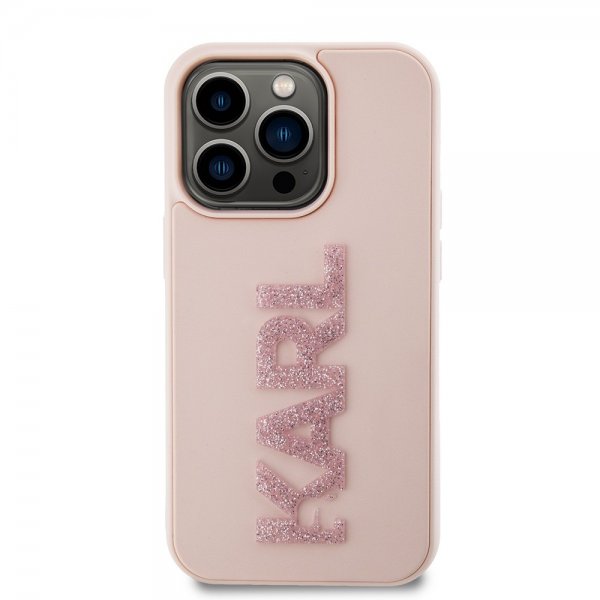 iPhone 15 Pro Max Skal 3D Rubber Karl Rosa