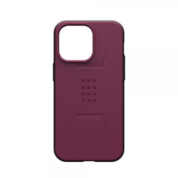 iPhone 15 Pro Max Skal Civilian MagSafe Bordeaux