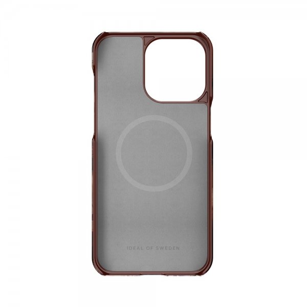 iPhone 15 Pro Max Skal Fashion Case MagSafe Dark Amber Marble