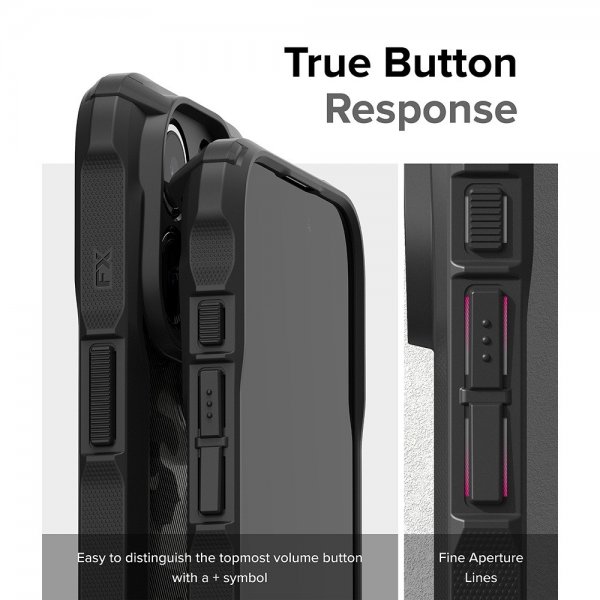 iPhone 15 Pro Max Skal Fusion X Design Camo Black