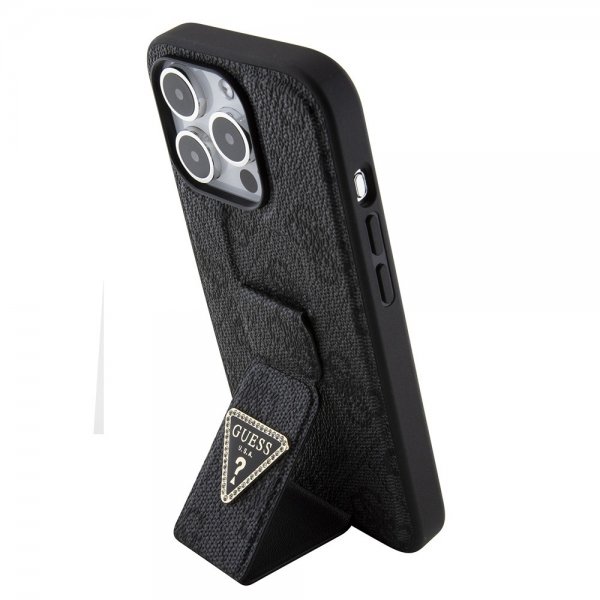 iPhone 15 Pro Max Skal Grip Stand Function Svart