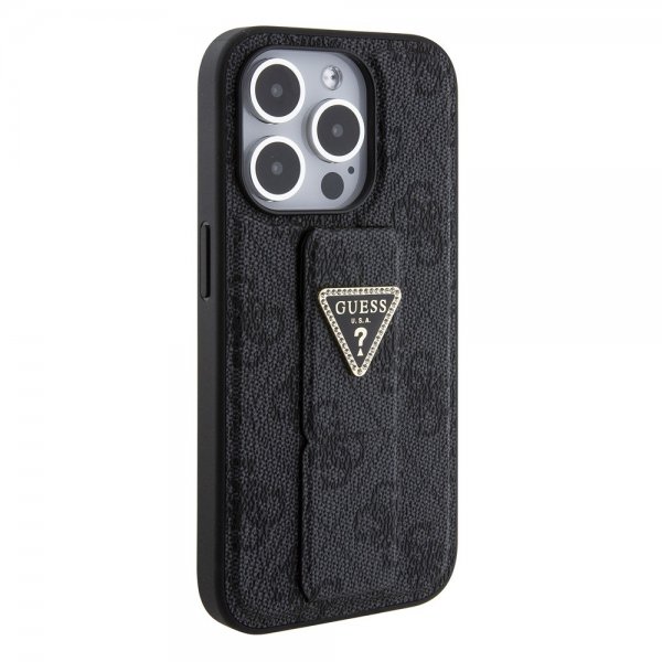 iPhone 15 Pro Max Skal Grip Stand Function Svart