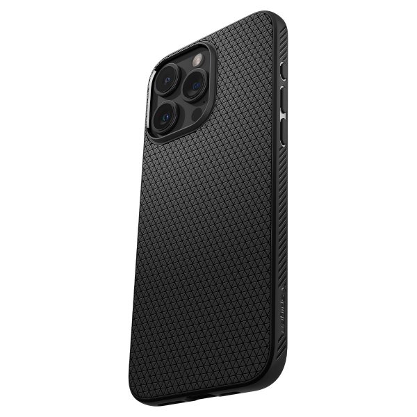 iPhone 15 Pro Max Skal Liquid Air Matte Black