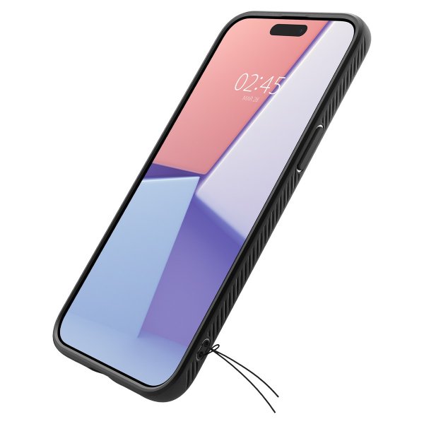 iPhone 15 Pro Max Skal Liquid Air Matte Black
