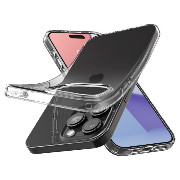 iPhone 15 Pro Max Skal Liquid Crystal Crystal Clear