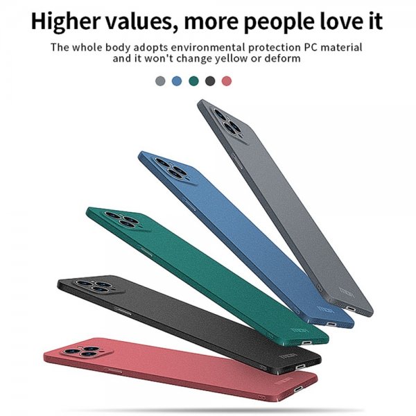 iPhone 15 Pro Max Skal Matte Shield Röd