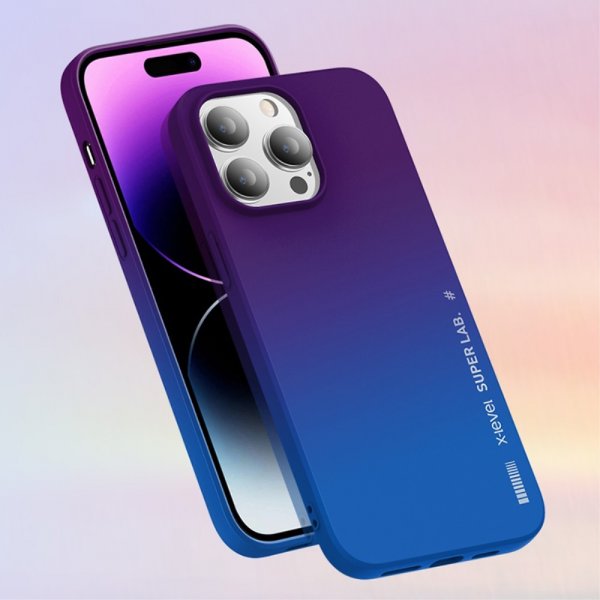 iPhone 15 Pro Max Skal Rainbow Series Röd