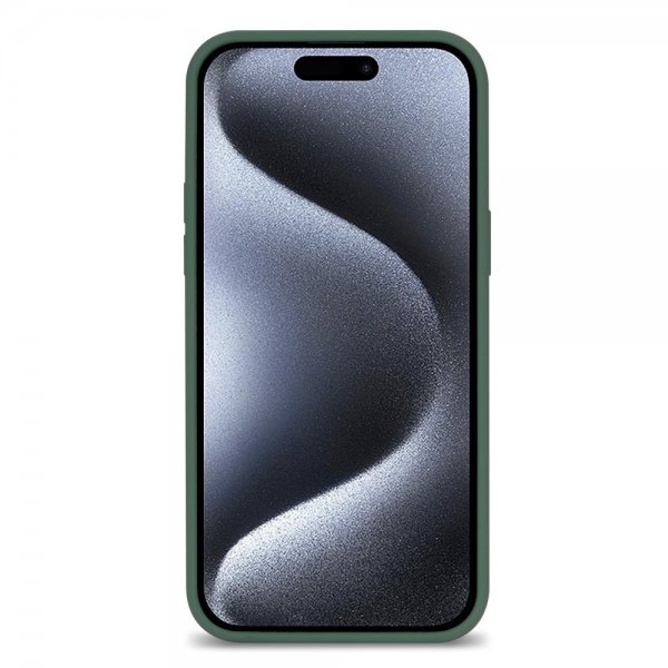 iPhone 15 Pro Max Skal Silikon Grön