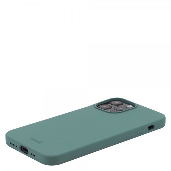 iPhone 15 Pro Max Skal Silikon Moss Green