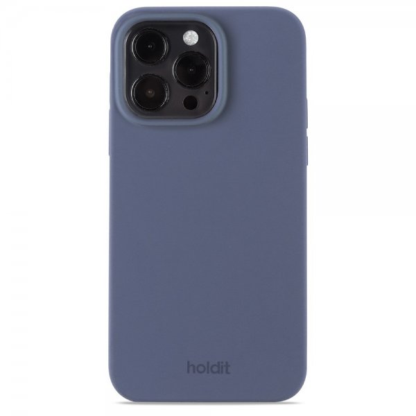 iPhone 15 Pro Max Skal Silikon Pacific Blue